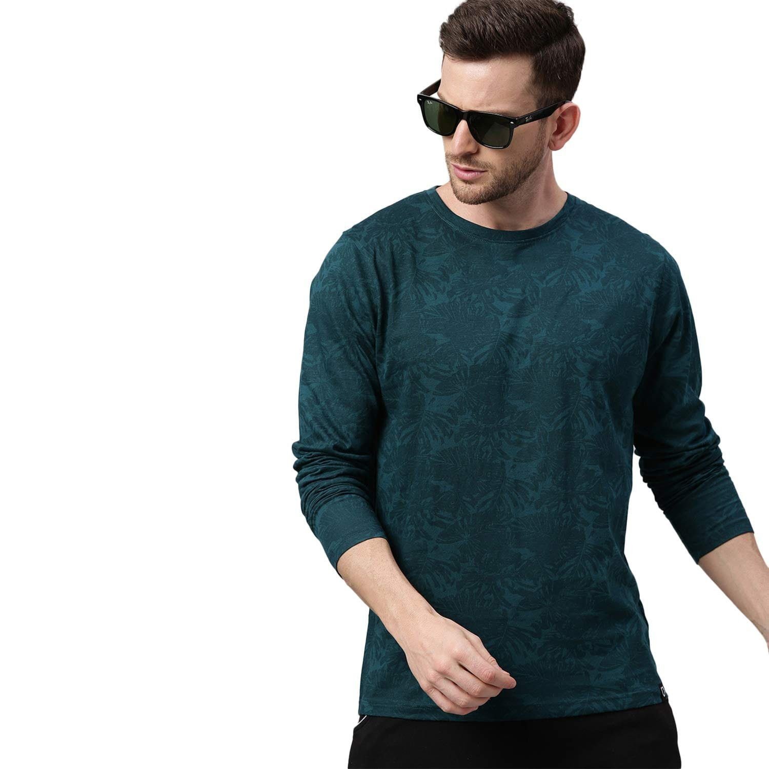 Full Sleeve Slim Fit Cotton T-Shirt