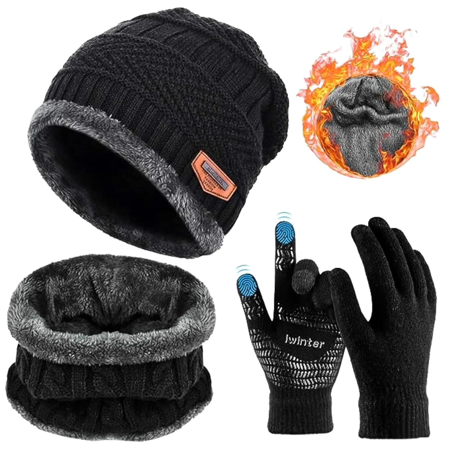 CRENTILA Woolen Winter Cap