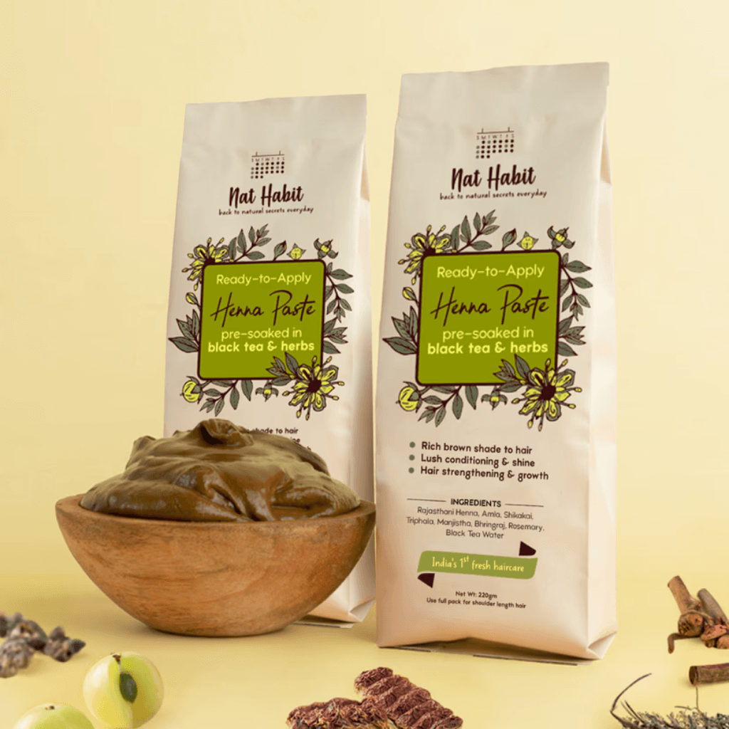Ready to Apply Fresh Henna Paste