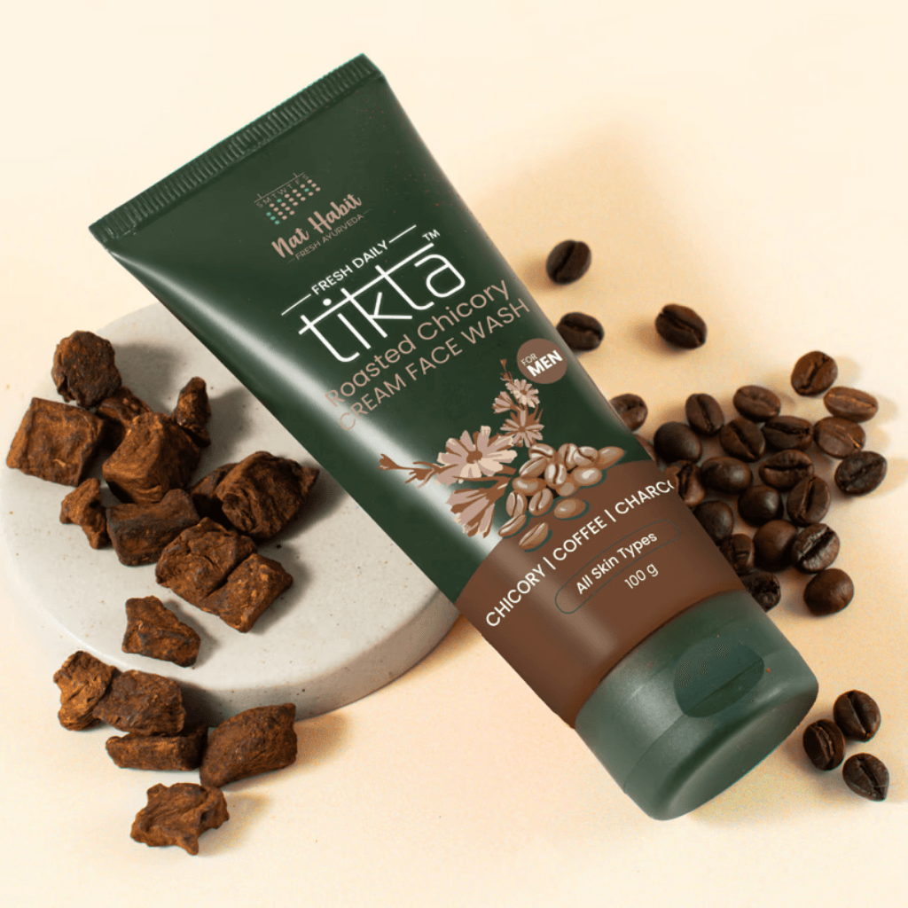 Roasted chicory tikta face wash