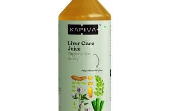 a bottle of juice with a label