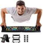 Shopeleven Pushup Board, 15 in-1 Multipurpose Push Up Board for Men push-up bar, push-up stand, gym equipment for men, exceeding equipment, chest workout equipment, Fitness Training, Exercise (Pack of 1)