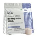 The Whole Truth Whey Protein Isolate Unflavoured |1 kg (2.2 lbs) | 30g Protein| 7.7g BCAA | 100% Authentic Whey & No Adulteration | Improved Strength, Faster Recovery & Muscle Building | Vegetarian