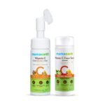 Mamaearth Vitamin C Skin Radiance Combo (Face Wash 150ml + Face Toner 200ml)
