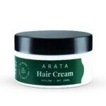 Arata Styling Hair Cream (100 GM) | For All Hair Types | Boosts Moisture | Reduces Frizz & Tames Flyaways | Adds Soft Hold and Control