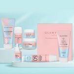 Glamveda Korean Rice & Ceramide 7 Step Weekly Skincare Routine For Women with Gift Box | Face wash, Peel Off Mask, Toner, Serum, Under eye cream, Moisturizer & Sunscreen