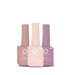Colors Queen Affair Matte Nail Paint Set of 3-02 Rusty Nude, Cupcake & Elite Pink| Quick Drying Nail Polish, Semi Matte Finish Nail Kit | Highly Pigmented & Long Lasting Enamel 13ml Each
