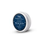 Forest Hill Daily Use Hair Styling Clay For Men, Non Greasy, Lightweight, Natural Look & Medium Hold, Matte Finish, All Natural Formula, Goodness of Shea Butter, Beeswax, Kaolin Clay & Argan Oil, 50g