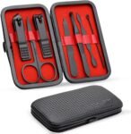 Manicure Pedicure Set Nail Clippers,7 pcs Nail Care Kit Personal care Professional Travel Grooming Kit Tools Gift luxury pocket manicure set For Women Men Friends Parents Manicure