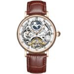 diollo Analog Mechanical Movement Luxury Automatic Men’s Watch