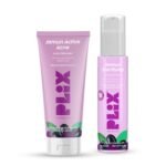 PLIX – THE PLANT FIX Jamun Active Acne Regime with Toner & 0.5% w/w Salicylic Acid Cleanser to Unclog Pores & Reduce Acne