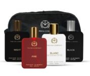The Man Company Premium Perfume Gift Set for Men 4 X 50ml with a Travel Bag – A Gentleman’s Choice | Luxury Long-Lasting Fragrance For Men | For Party, Outing, Office & Date