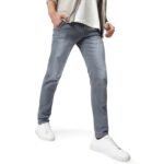 Urbano Fashion Men’s Slim Fit Washed Jeans Stretchable