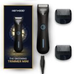 Menhood Grooming Trimmer Mini|Body Private Part Shaving Trimmer for Men|Rechargeable|Cordless|Waterproof|LED Torch|Upto 90 Min Run-Time|Skin Protective|Travel Friendly|,Battery Powered