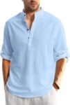 Bellstone Men’s Solid Regular Fit Kurta