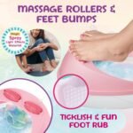 Ultimate Girls’ Foot Spa and Pedicure Kit – Pamper Your Feet with Luxury Spa Treatments and Deluxe Nail Care Set – Perfect Teenager Gifts