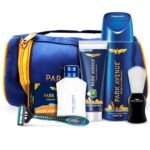 Park Avenue Good Morning Grooming Collection 7 in-1 Combo Grooming Kit for Men | Gift Set for Men | Gift for Valentine’s Day | Shaving Kit for Men | Shaving Foam | After Shave | Valentine Gift for Husband | Valentine Gift for Boyfriend | Free Travel Pouch Inside