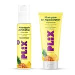 PLIX – THE PLANT FIX Pineapple Depigmentation Regime With Alcohol Free Face Toner & with 2% Salicylic Acid Fruity Cleanser | Pore Tightening & Mild Exfoliation for Oily, Acne Prone, Sensitive & Normal Skin | Pack of 2 |