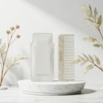 AROLDO Premium Acetate Wide Teeth Combs with PU Pouch – Eco-Friendly | Anti-Static & Durable | Ideal for All Hair Types | Gentle Detangling | Frizz Control | Scalp Stimulation & Smooth Styling | Reduces hair breakage and spilt ends | Everyday Hair Care