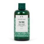 The Body Shop Vegan Tea Tree Facial Wash, 250 ML – For Oily, Blemished Skin | Intensely Cleansing