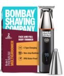 Bombay Shaving Company Premium Multi Grooming Trimmer for Men | Body and Beard Trimmer for Man | Multi Styling Rotary Comb, IPX6 Waterproof, 90 Min Run Time, 2 Hrs Charge Time | 1 PC