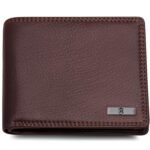 HORNBULL Stella Mens Brown Purse | Stylist Mens Wallet with RFID Blocking | Wallet Men Brown Genuine Leather Gift Set