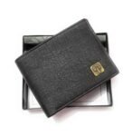 Woodland Black Leather Men’s Wallet (Wa_WD_02)