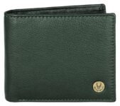 WildHorn Green Leather Wallet I Minimalist Mens Wallet, Green New Nappa