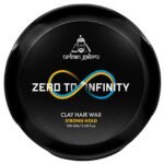 UrbanGabru Clay Hair Wax For Men: Zero to Infinity (100 gm) | Strong Hold Matte Finish | Natural Hair Styling Wax | All Hair Types | No Greasy Residue | Multiple Hairstyles