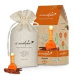 Aromahpure Car Perfume Fragrance Flakes – Royal Oud, Luxury Car Air Freshener made Organically with Essential Oil, Grains, and Flakes – 50 Gms, fragrant for 30 days, IFRA certified