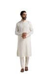 Manyavar Men’s Blended Linen Kurta Set (2pcs)