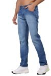 London Hills Men’s Regular Fit Mid Rise Jeans