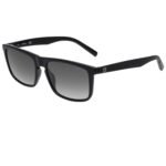 GUESS|Black Full-rim Square Branded Latest and Stylish Sunglasses|100% UV Protection (UV 400) Grey Gradient Faded Lens|Men|Large|GU00025 01C 59 S