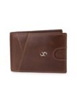 ONE8 by Virat Kohli Premium Leather Lightweight Credit Card Holder Wallet with RFID Blocking Lining for Men| Perfect for Gifting Purposes – Brown