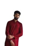 LookMark Men’s Rayon Regular Fit Casual Kurta