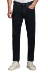 Louis Philippe Men’s Smart Fit All Day Comfort, Premium Twill Jeans