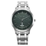 Titan Karishma Quartz Analog Green Dial Stainless Steel Strap Watch for Men-1825SM11/NT1825SM11