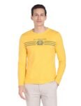 U.S. POLO ASSN. Men’s Crew Neck Long Sleeve Brand Print Cotton T-Shirt