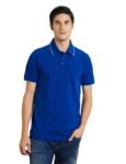 Symbol Premium Men’s Cotton Stretch Solid Polo T-Shirt (Regular Fit | Pique Knit)