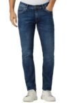 Peter England Men’s Mid Rise Slim Jeans
