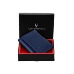 WildHorn Rfid Protected Leather Wallet For Men, Blue