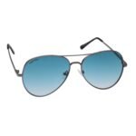 Fastrack 100% UV protected Unisex Aviator Sunglasses