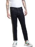 JACK & JONES Cotton Mid Wash Regular Length Slim Fit Men’s Jeans