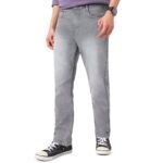 Urbano Fashion Men’s Straight Fit Mid Rise Jeans
