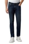Peter England Men’s Mid Rise Slim Jeans