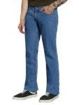 Urbano Fashion Men’s Washed Bootcut Jeans Stretchable