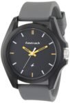 Fastrack Tees Analog Grey Dial Unisex-Adult Watch-68011PP08