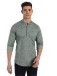 Majestic Man Men’s Cotton Regular Fit Short Kurta