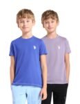 U.S. POLO ASSN. Boy’s Solid Regular Fit T-Shirt