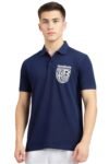Reebok Men’s Polo T Shirt |Casuals | Iconic Emblem Polo | Polo/Collar | Regular FIT | Half Sleeve | 100% Cotton